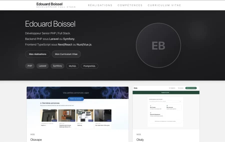 Portfolio & CV Numérique